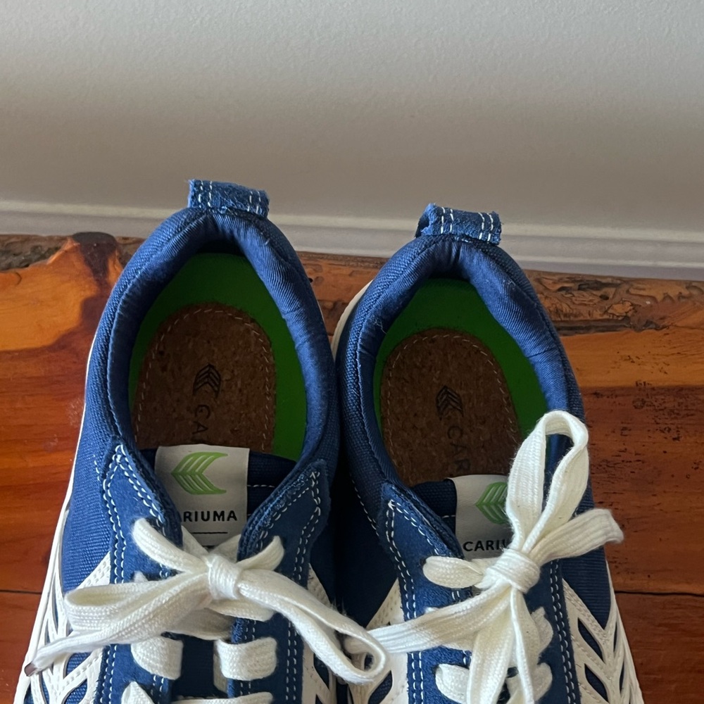 Blue Cariuma sneakers. New without box. - Picture 3 of 5